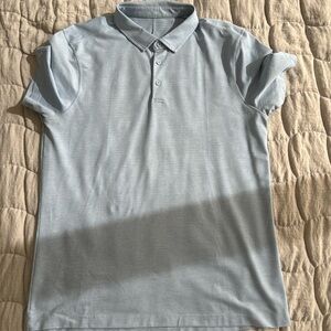 Lululemon Light Blue Polo
